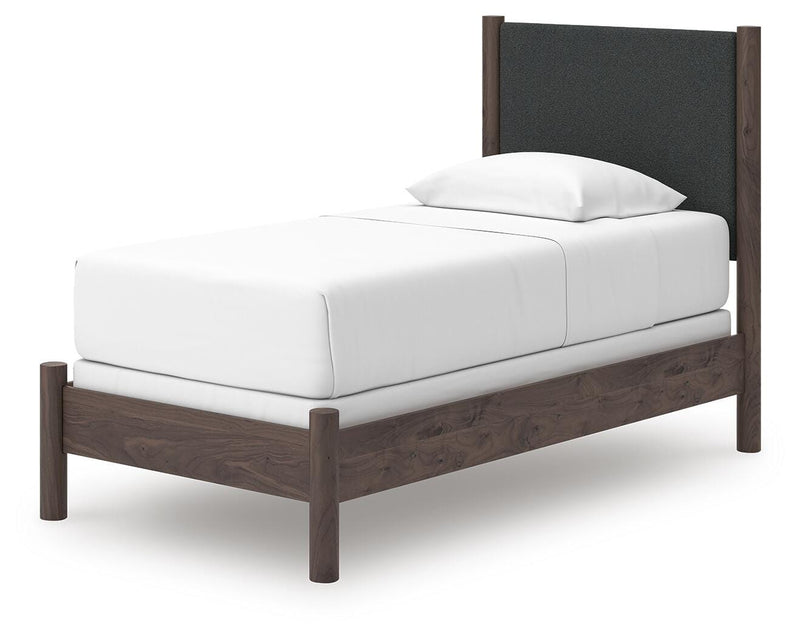 Cama panel tapizada Cadmori