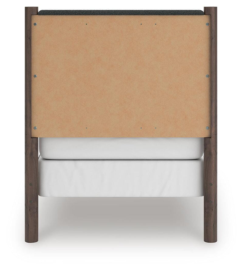 Cama panel tapizada Cadmori