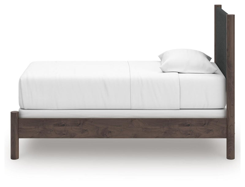 Cama panel tapizada Cadmori