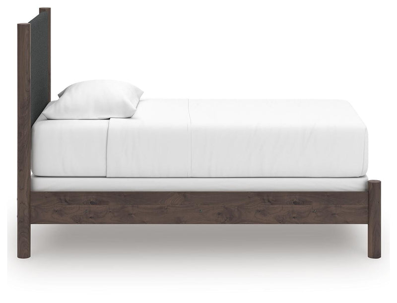 Cama panel tapizada Cadmori