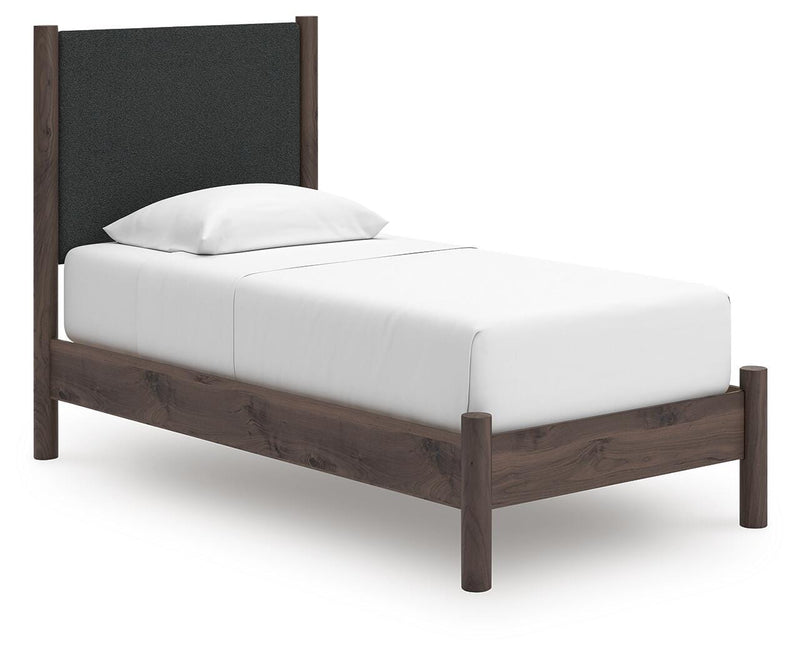 Cadmori Upholstered Panel Platform Bed