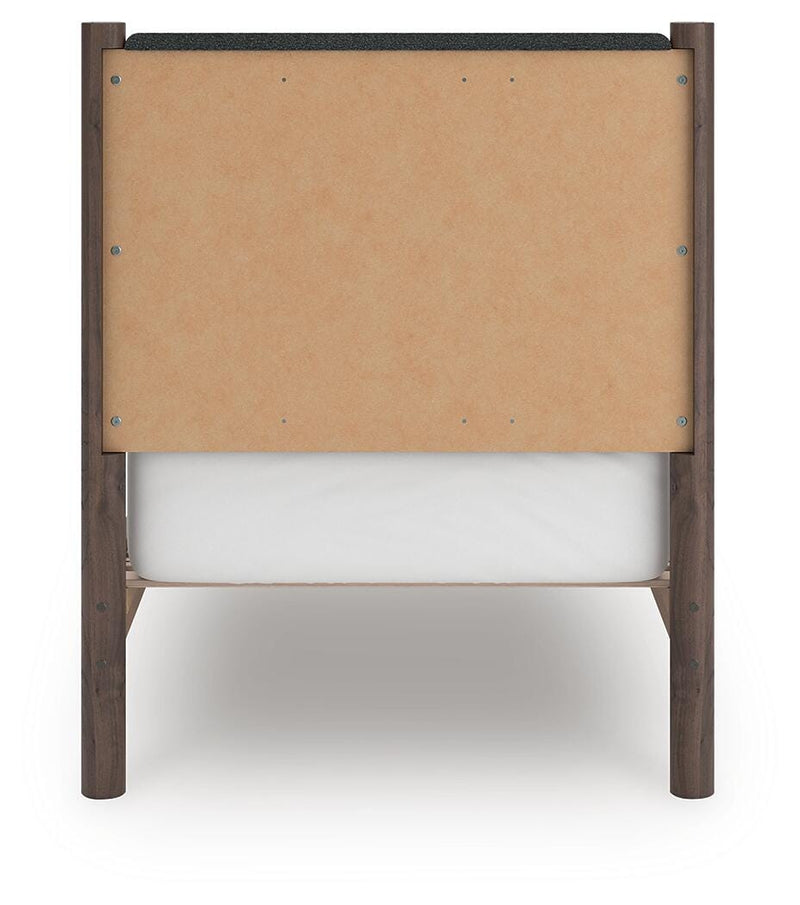 Cadmori Upholstered Panel Platform Bed