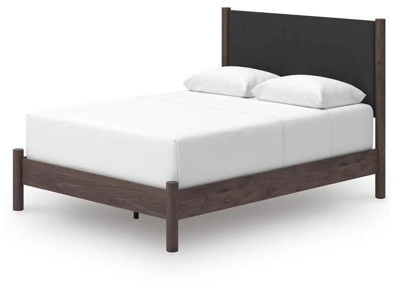 Cama panel tapizada Cadmori