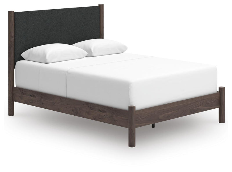 Cama panel tapizada Cadmori