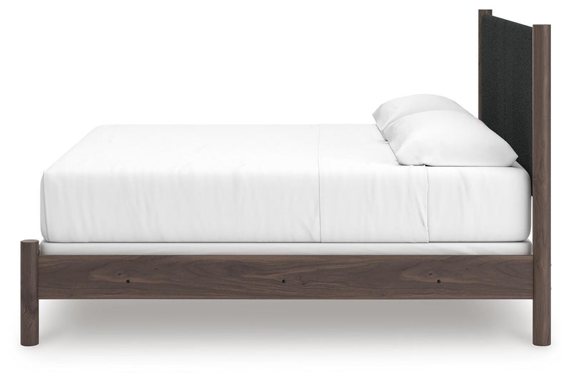 Cama panel tapizada Cadmori