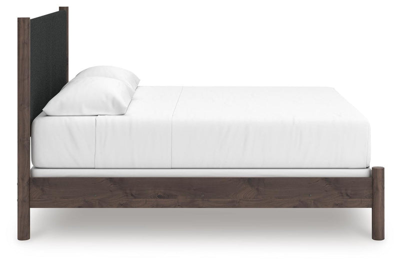Cama panel tapizada Cadmori