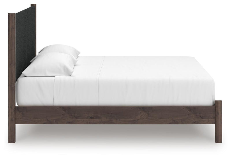Cadmori Upholstered Panel Platform Bed