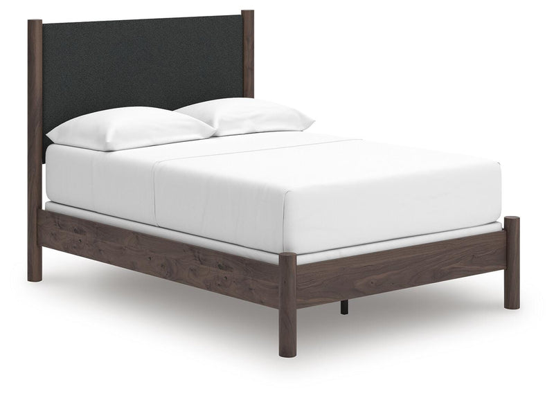 Cama panel tapizada Cadmori