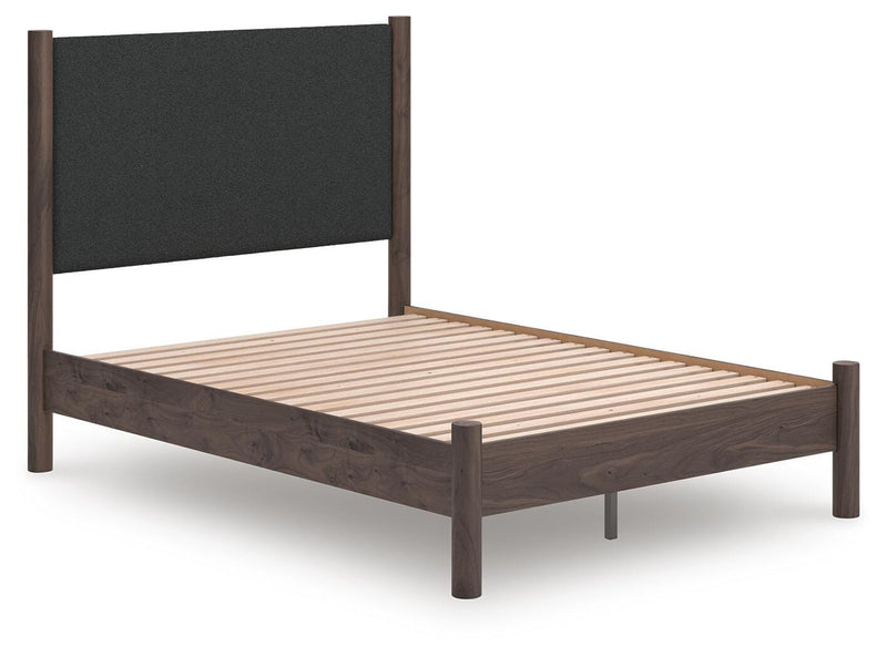 Cadmori Upholstered Panel Platform Bed
