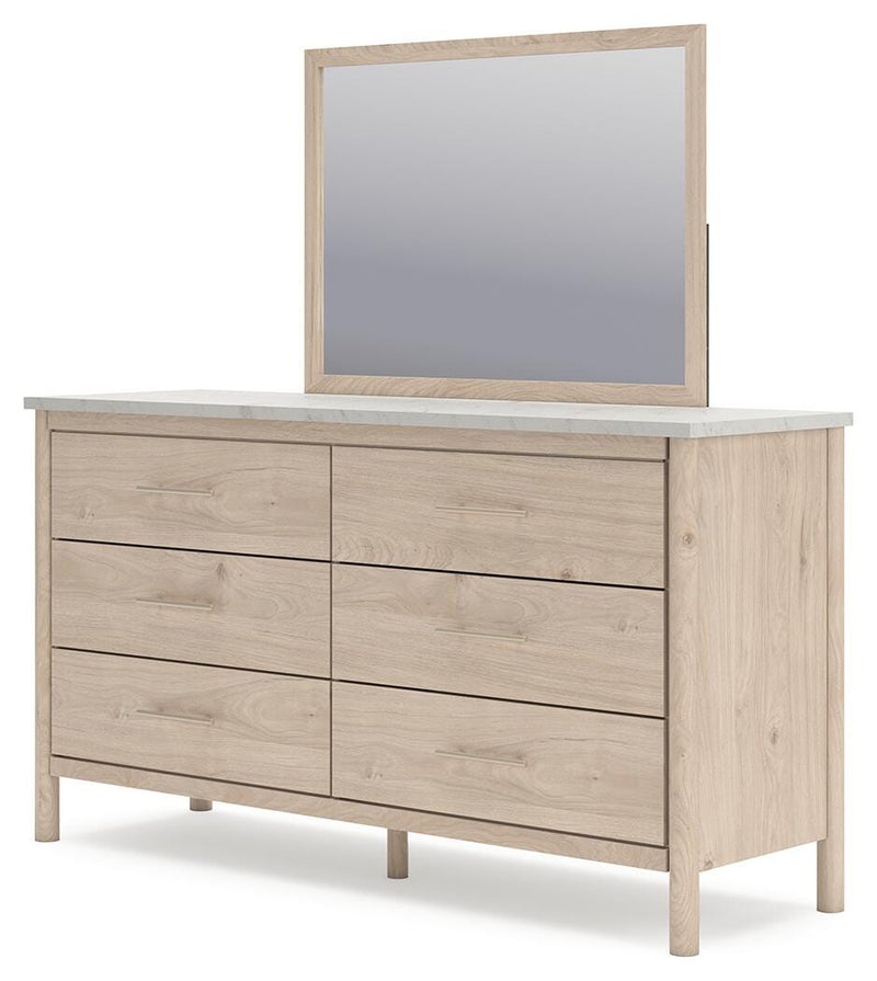 Cadmori Upholstered Panel Bed Bedroom Set