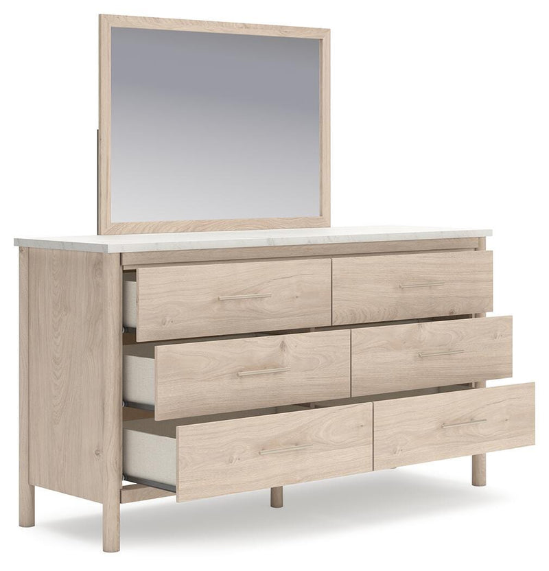 Cadmori Upholstered Panel Bed Bedroom Set