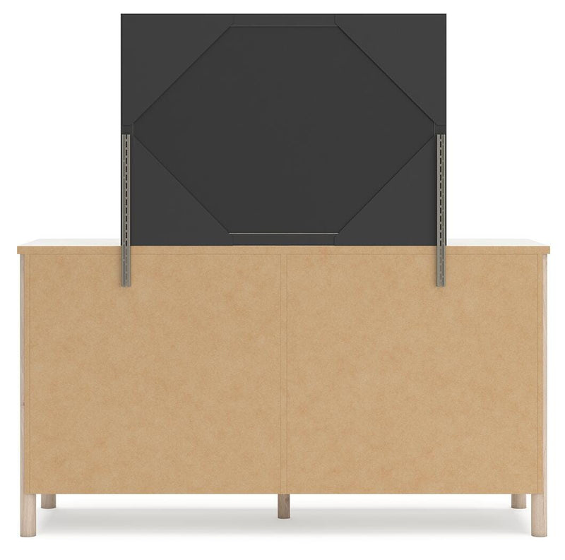 Cadmori Upholstered Panel Bed Bedroom Set