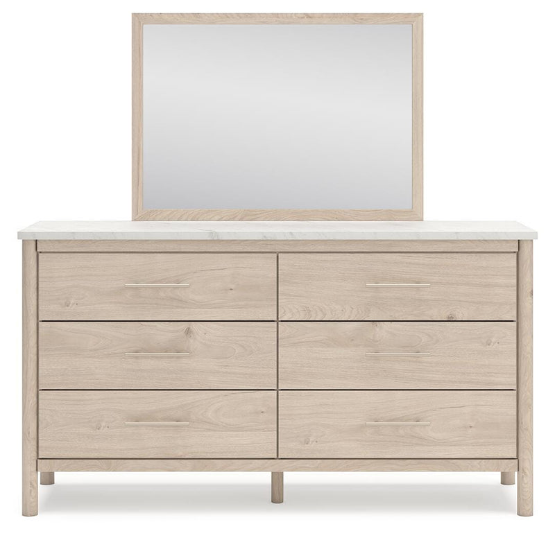 Cadmori Upholstered Panel Bed Bedroom Set