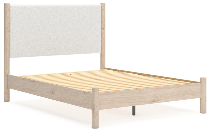Cama panel tapizada Cadmori
