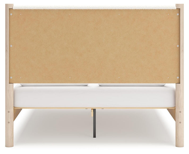Cama panel tapizada Cadmori