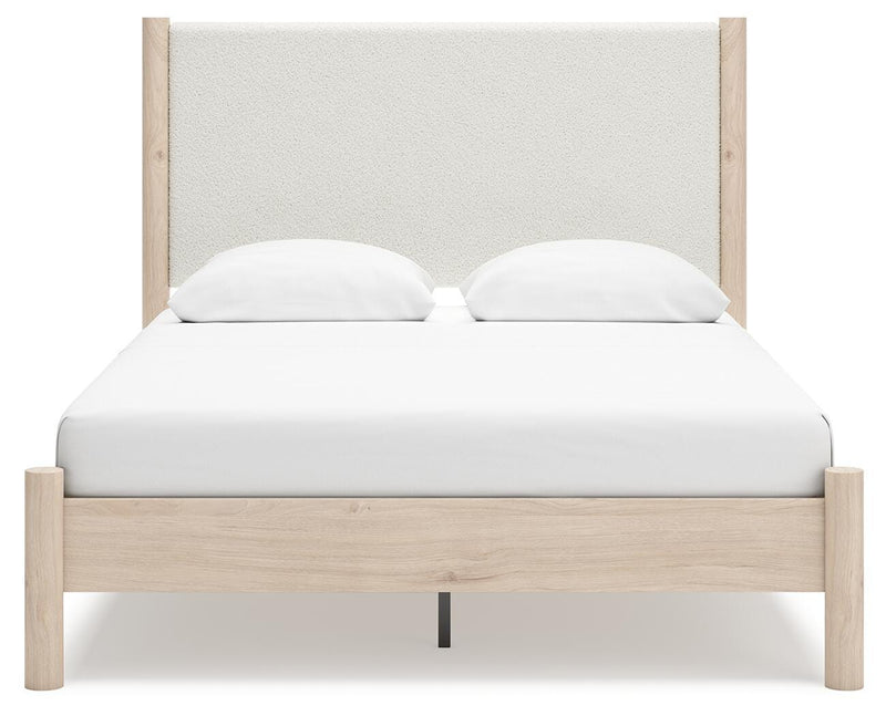 Cama panel tapizada Cadmori