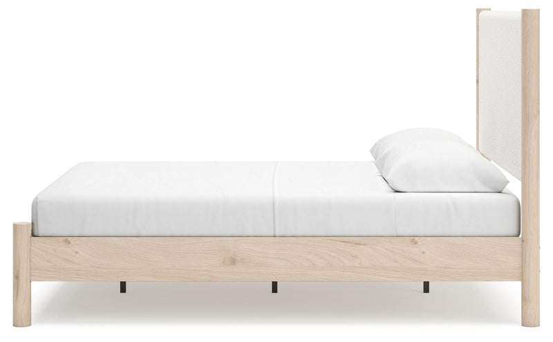 Cama panel tapizada Cadmori