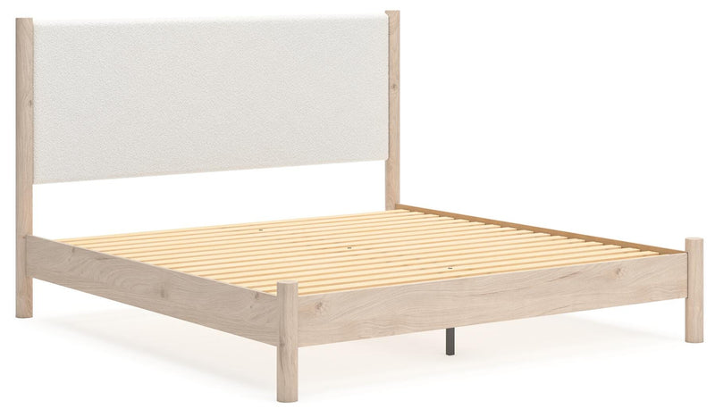 Cama panel tapizada Cadmori