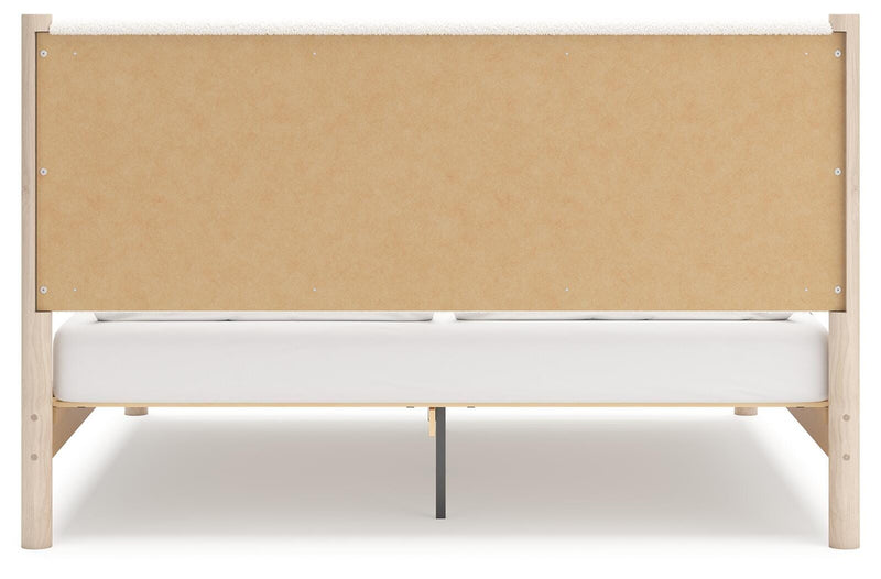 Cama panel tapizada Cadmori