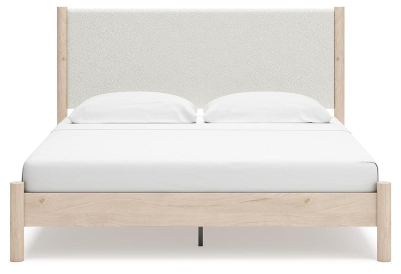 Cama panel tapizada Cadmori
