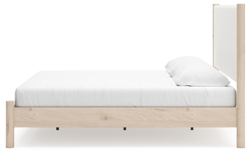 Cama panel tapizada Cadmori