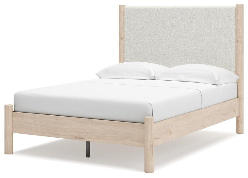 Cama panel tapizada Cadmori