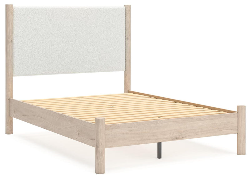 Cama panel tapizada Cadmori