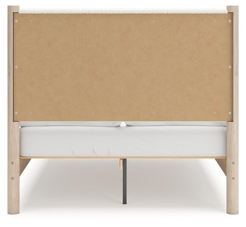 Cama panel tapizada Cadmori