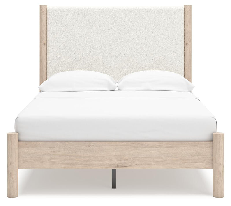 Cama panel tapizada Cadmori