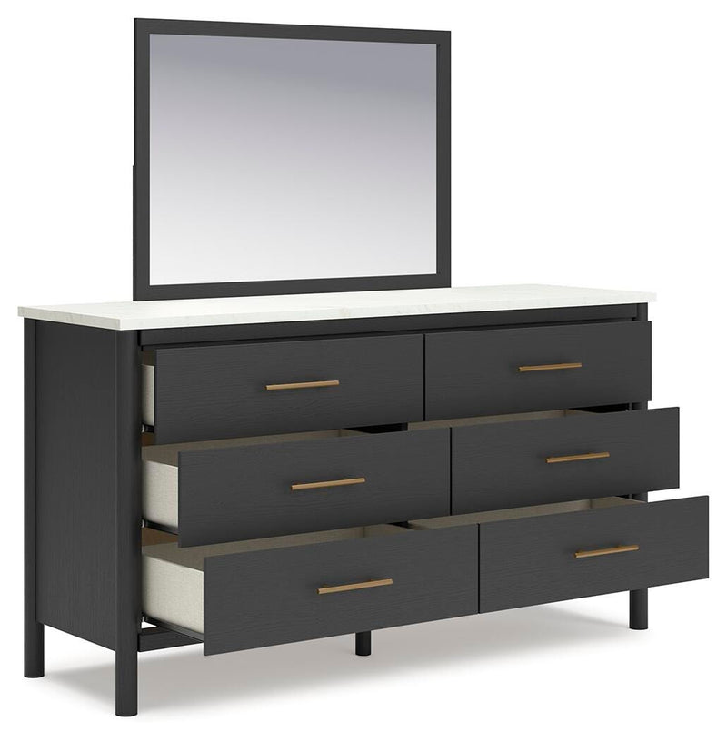 Cadmori Upholstered Panel Bed Bedroom Set