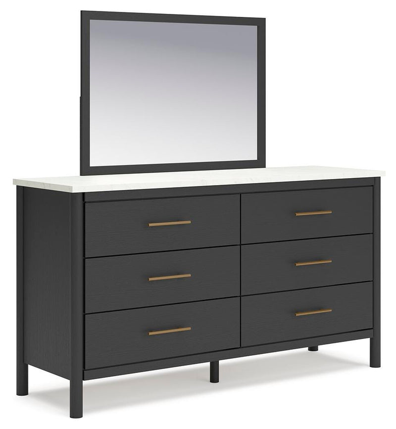 Cadmori Upholstered Panel Bed Bedroom Set