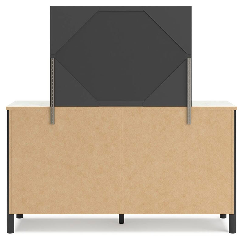 Cadmori Upholstered Panel Bed Bedroom Set