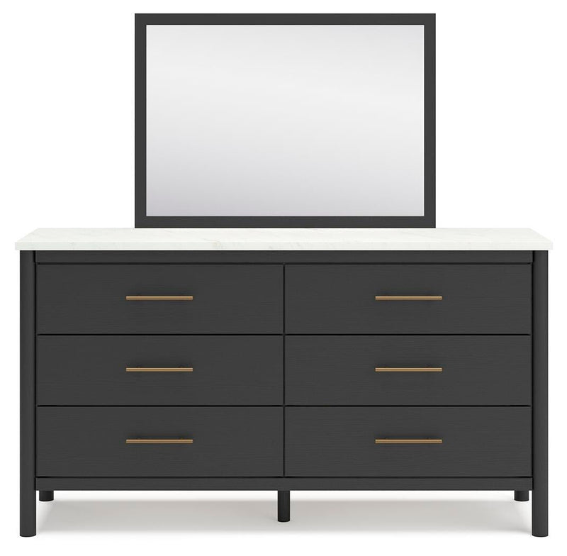 Cadmori Upholstered Panel Bed Bedroom Set