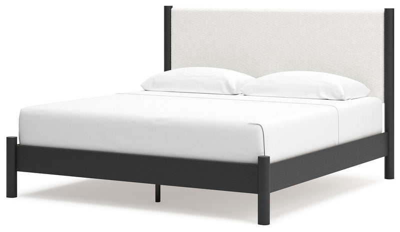 Cama panel tapizada Cadmori