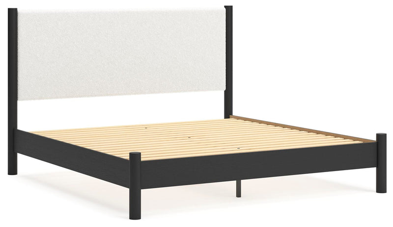 Cama panel tapizada Cadmori