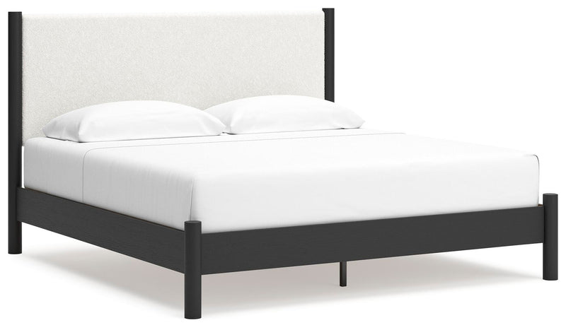 Cama panel tapizada Cadmori