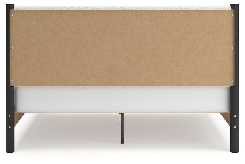 Cama panel tapizada Cadmori