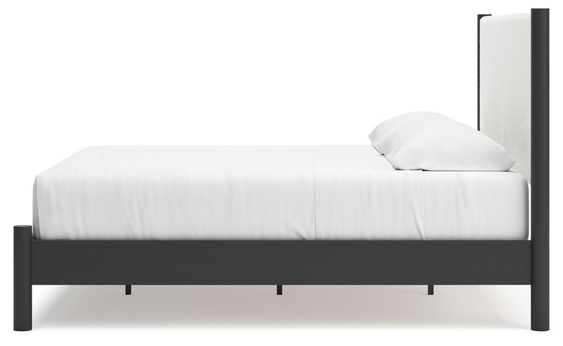 Cama panel tapizada Cadmori