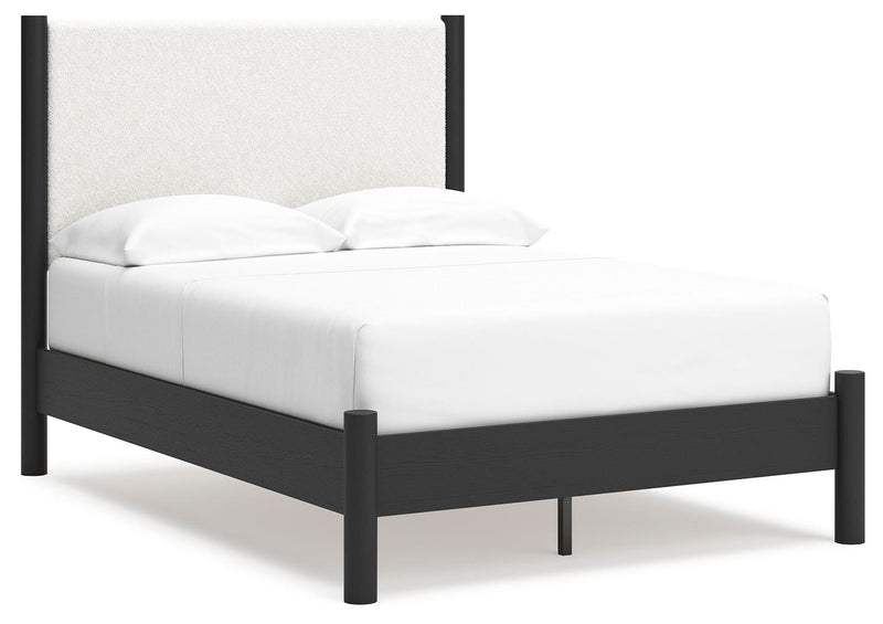 Cama panel tapizada Cadmori