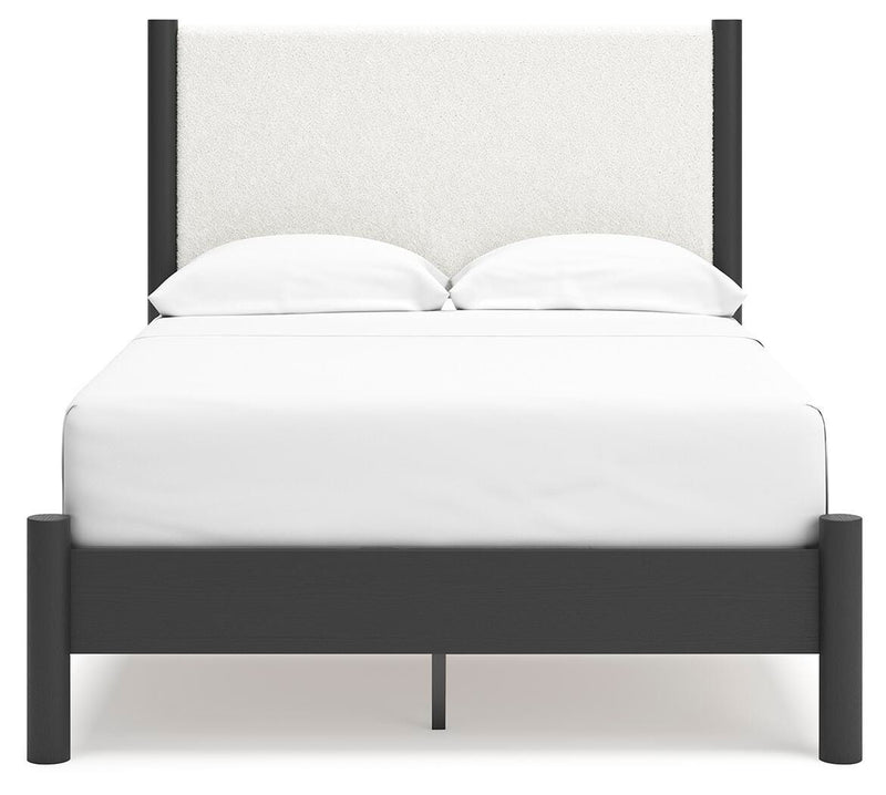 Cama panel tapizada Cadmori