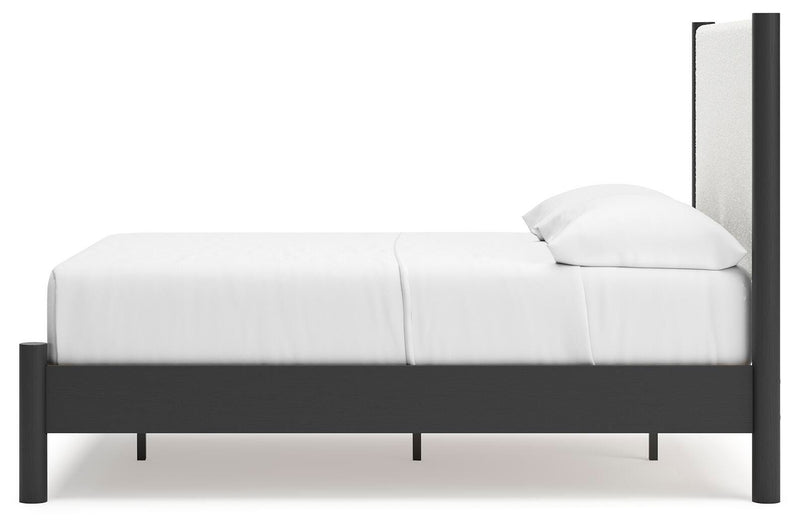 Cama panel tapizada Cadmori
