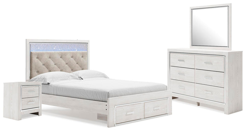 Altyra Upholstered Storage Bed Bedroom Set