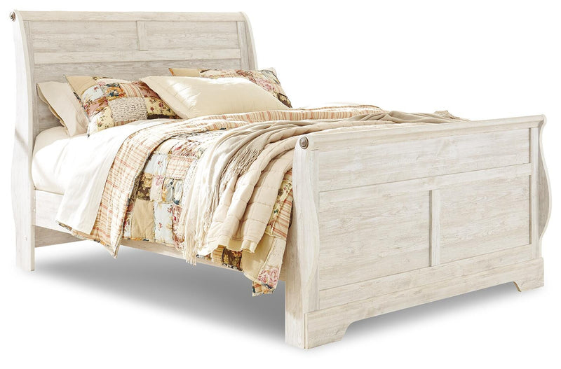 Willowton Sleigh Bed Bedroom Set