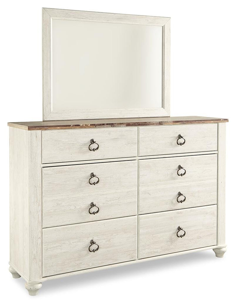 Willowton Sleigh Bed Bedroom Set