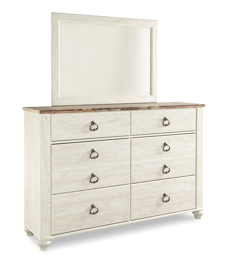 Willowton Sleigh Bed Bedroom Set