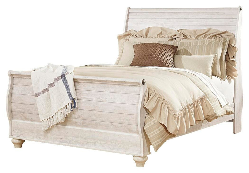 Willowton Sleigh Bed Bedroom Set