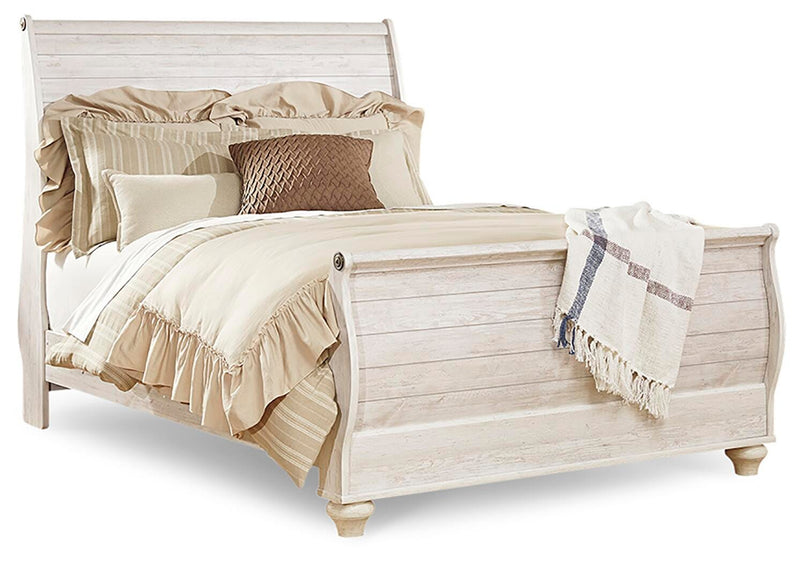 Willowton Sleigh Bed Bedroom Set
