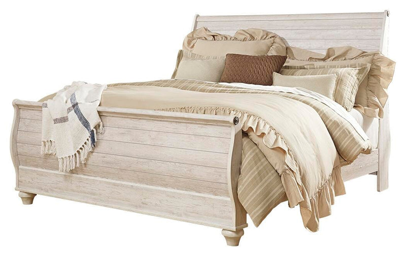 Willowton Sleigh Bed Bedroom Set