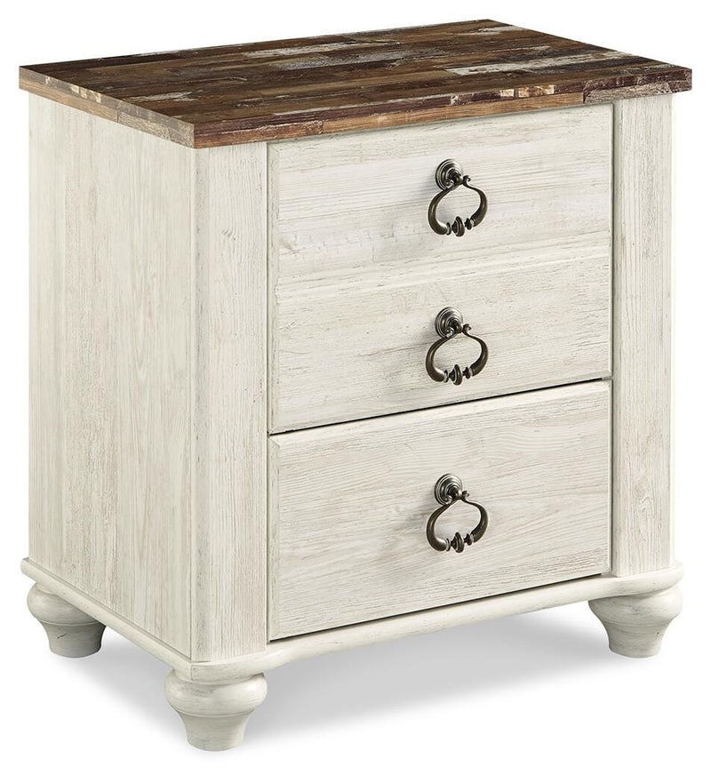 Willowton Sleigh Bed Bedroom Set