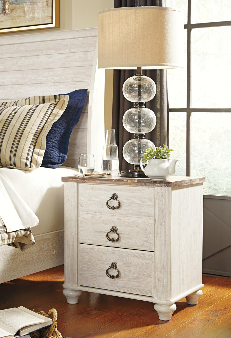 Willowton Sleigh Bed Bedroom Set